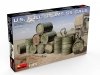MiniArt 35592 U.S. FUEL DRUMS 55 GALS. 1/35